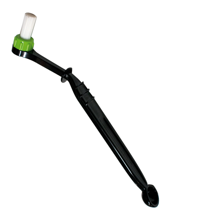 Cafetto Swivel Head Coffee Machine Brush